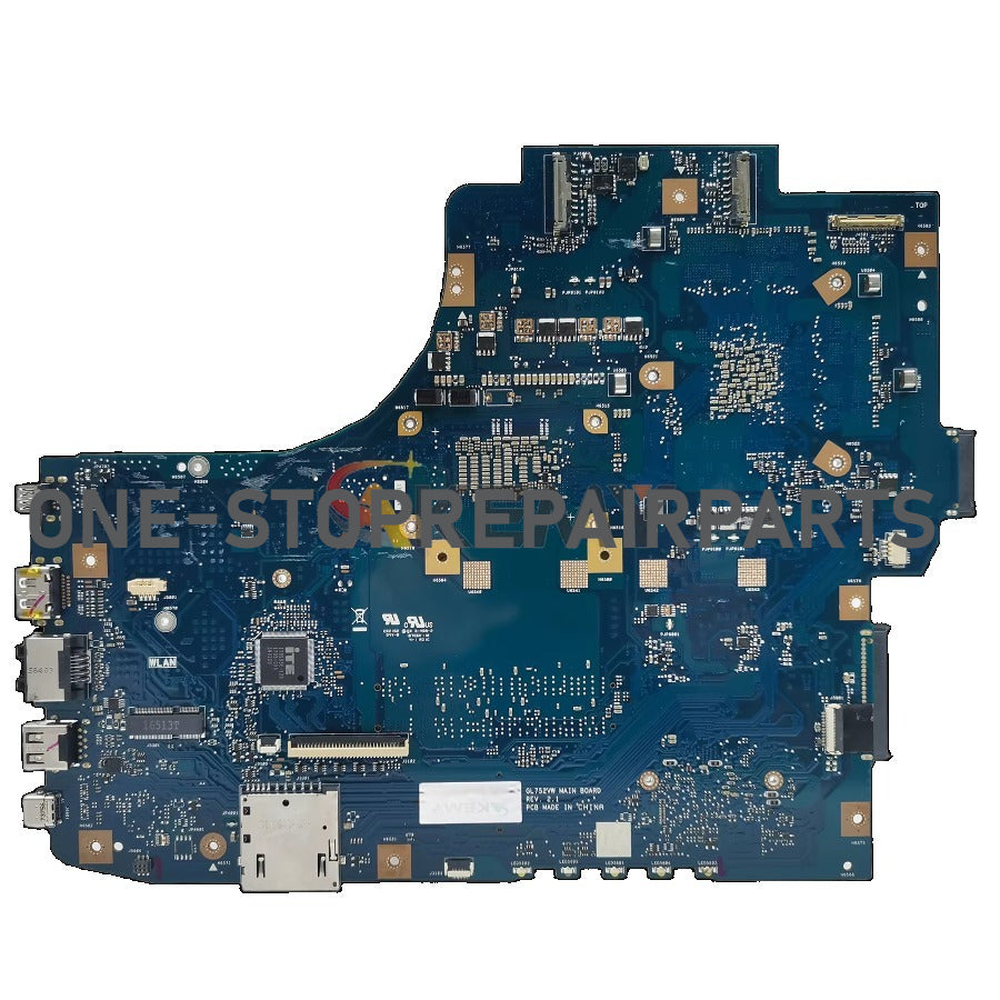 GL752VW Laptop Motherboard For ASUS ROG Strix GL752VW GL752VL ZX70VW GL752V Notebook Mainboard With I5 I7 CPU 100% Tests OK Stk ASUS laptop repair parts