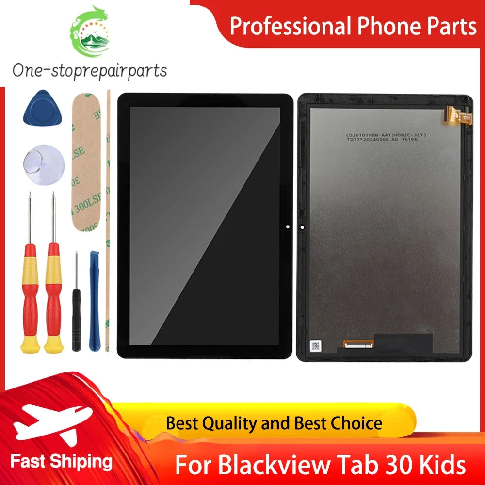 New Original LCD Display For Blackview Tab 30 Kids Tab 30 WIFI Touch Screen Digitizer With Frame Assembly Replacement Free Tools Other brand Tablet repair parts