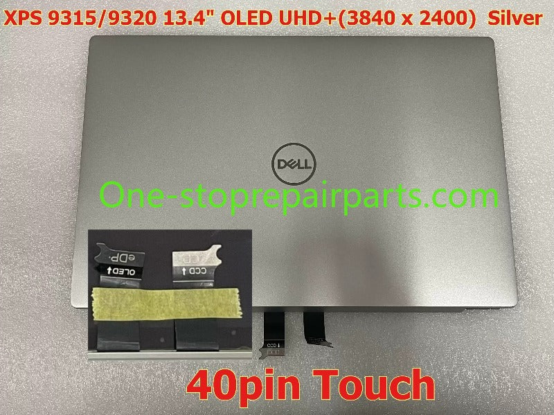 Lcd screen for DELL XPS13 9315 9320 2k FHD UHD 4K LQ134N1JW01 LQ134N1JY01/R1JY01 NVK9M ATNA34XK04-0 ATNA34XK01-0 0J87XJ 0W1CGX 0VNRJ0 0D6X6W display assembly touch non-touch