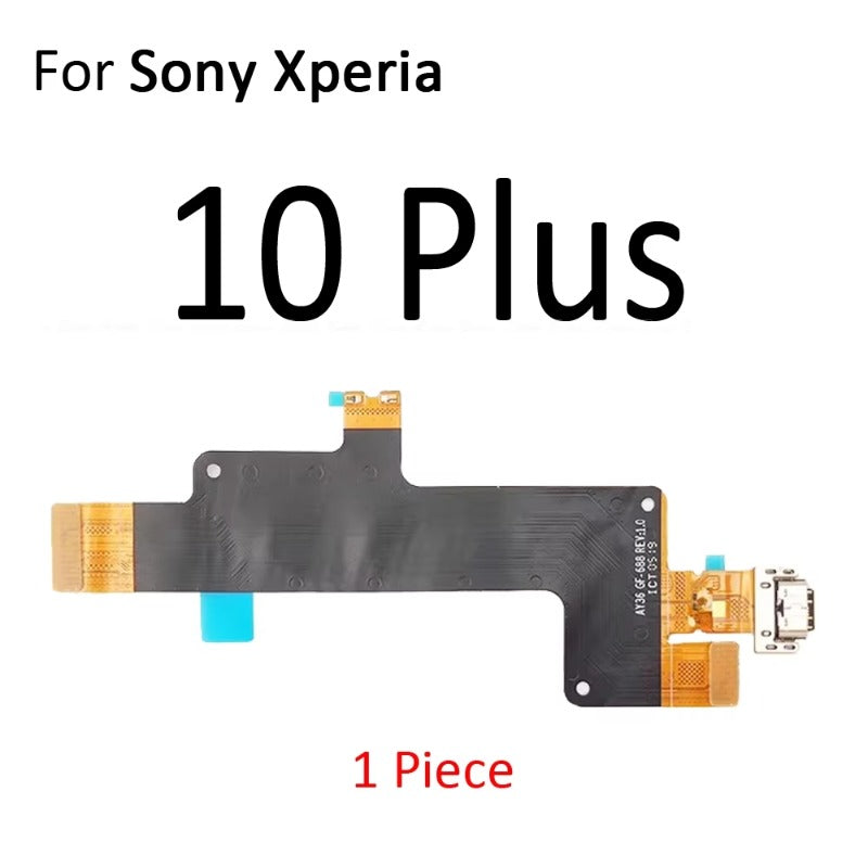Fast Charger USB Dock Charging Dock Port Board With Mic Microphone Flex Cable For Sony Xperia Pro I 10 II III Lite Plus V VI IV Sony phone repair parts