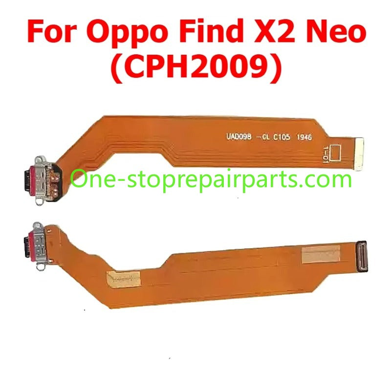 Charge Board For OPPO Find X5 Pro X3 Lite X2 Neo X 5G Charging Port Plate Ribbon Socket Usb Connector Phone Parts Flex Cables Oppo phone repair parts