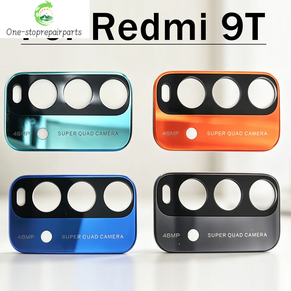 New Camera Glass Lens Back Rear Camera Glass Lens For Xiaomi Redmi 9T Redmi9T With Glue Repair Parts  Xiaomi  Xiao mi phone repair parts