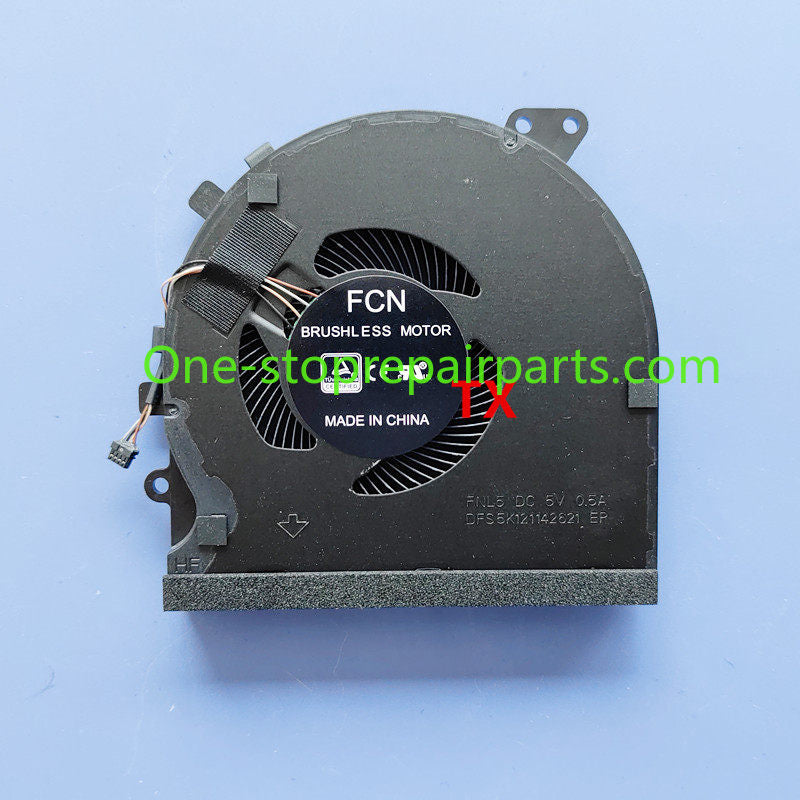 CPU GPU cooling fan for RAZER RZ09-0270 Blade 15 RZ09-0300 RZ09-0328 DFS501105PR0T FNL3 5V 0.5A DFS5K121142621 FNL5 cooler fans
