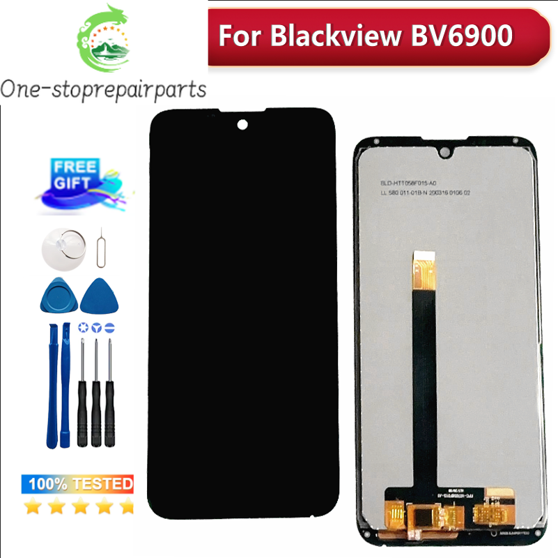 New Original Lcd Display For Blackview BV6900 with Touch Screen Digitizer Assembly Replacement+Tool Blackview phone repair parts
