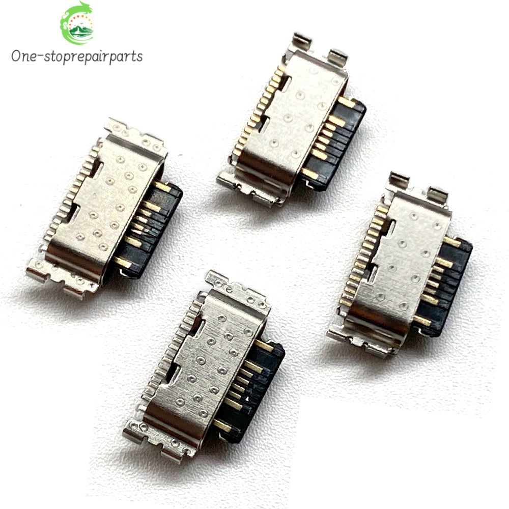 100Pcs, USB Charging Port Connector Charge Jack Socket Dock For Xiaomi Redmi Note 9 9s 10 10s 11 11s 12 12s 13 Pro Plus 4G 5G  Xiaomi  Xiao mi phone repair parts