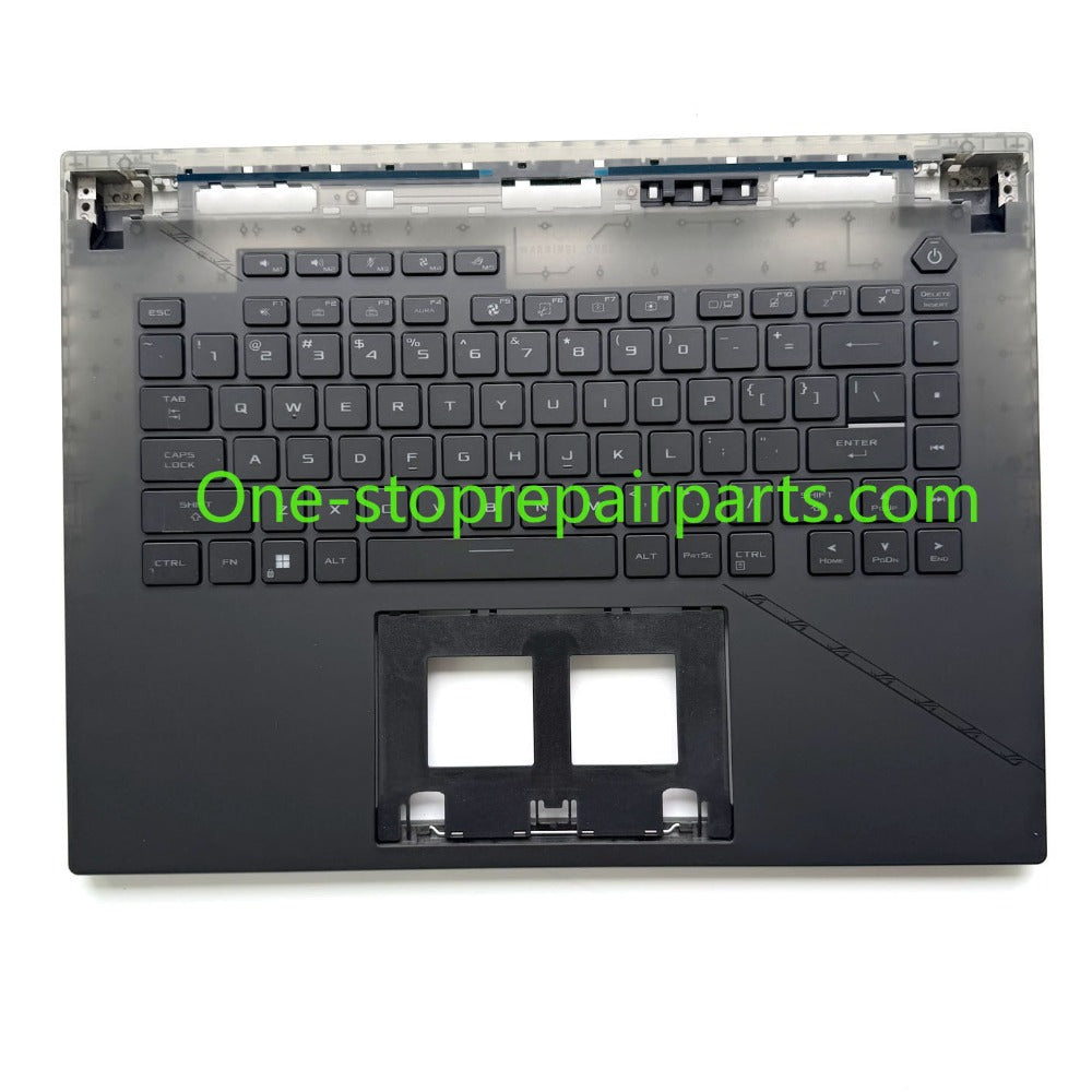Upper top case keyboard assembly for ASUS ROG Strix Scar 16 ROG G634 Strix Scar 17 SE Strix 7 8 G16 G614JV-AS73 SCAR 16 G614J G614P G634J 2023 2024 year Palmrest keyboard assembly ASUS laptop repair parts
