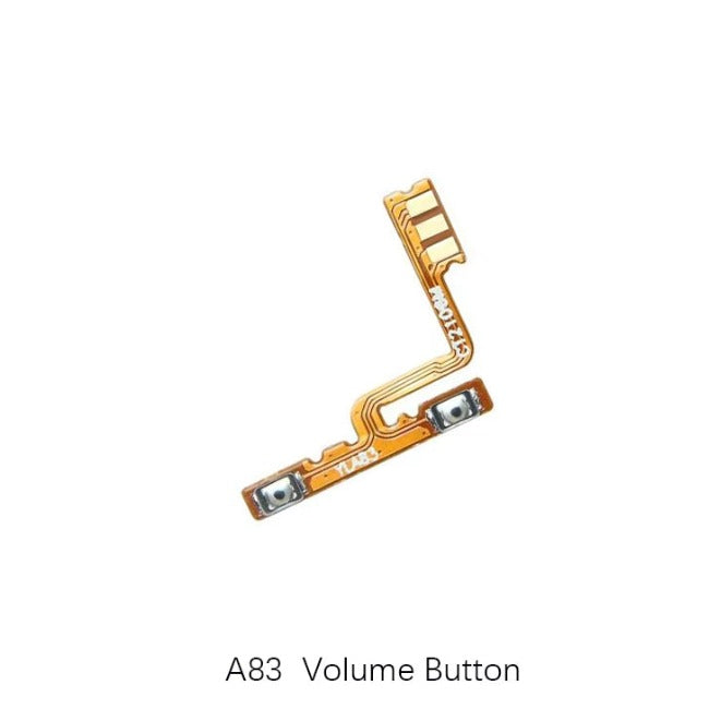 For Oppo Realme A37 A39 A57 A39 A59 A75 A79 A77 A83 Power cable Switch on volume cable of ribbon flex Oppo phone repair parts