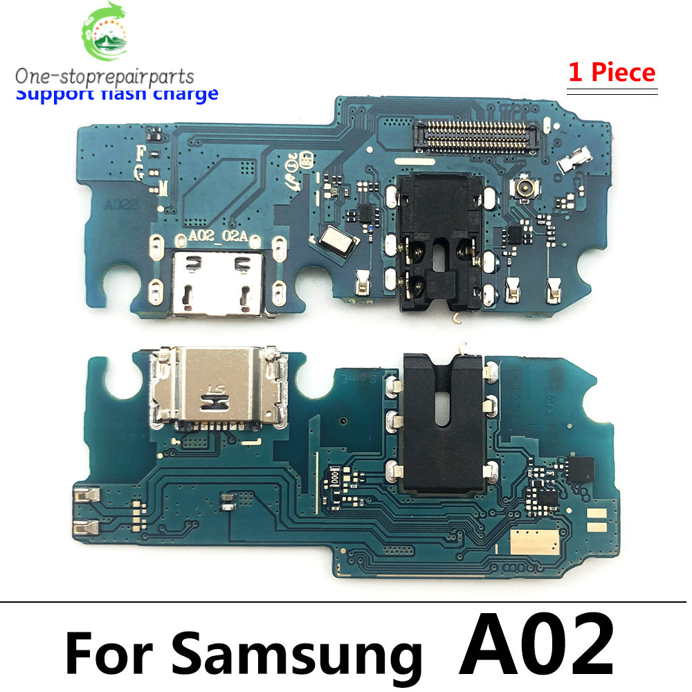 10Pcs USB Charge Port Dock Connector Charging Board Flex Cable For Samsung A03 Core A02 A02s A03s A13 A12 A22 A32 A33 A53 4G 5G Samsung phone repair parts