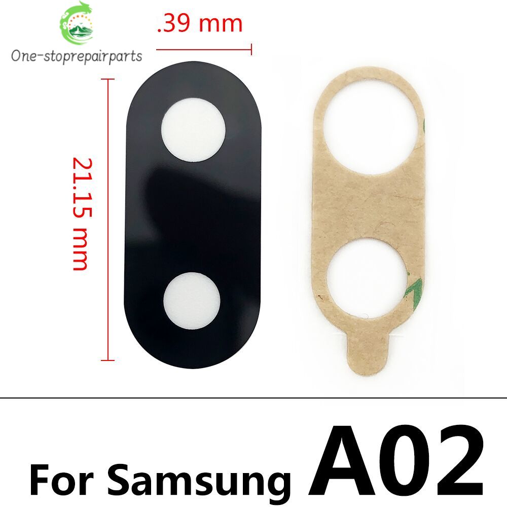 Back Rear Camera Glass Lens With Adhesive For Samsung A02 A02s A03 Core A03s A22 4G 5G A32 A52 A72 A33 A53 A73 Samsung phone repair parts
