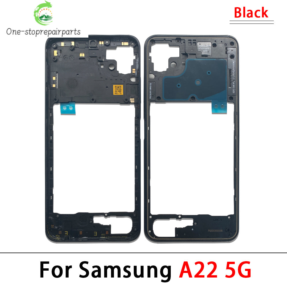 For Samsung A22 A32 4G 5G A225F A226B A325F A326B Middle Frame Holder Housing Replacement Repair Parts Samsung phone repair parts