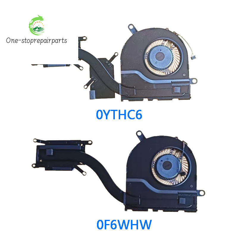 NEW ORIGINAL Laptop CPU GPU Cooling Fan With Heatsink For DELL Latitude 5480 5490 5491 5495 0YTHC6 0F6WHW Dell laptop repair parts