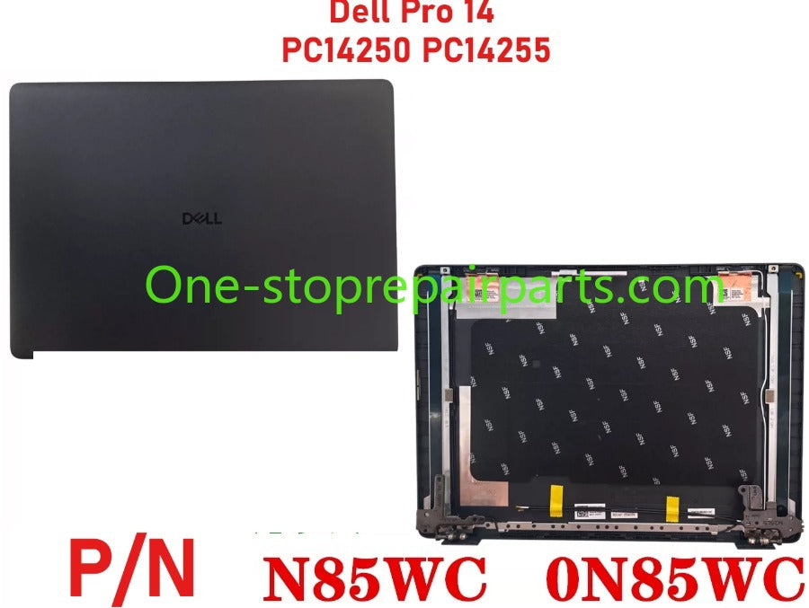Dell Pro 14 PC14250 PC14255  lcd back cober uppler palmrest bezel bottom hinge cover keyboard touchpad 0K2C6C 0DK0V6 0MCMRV