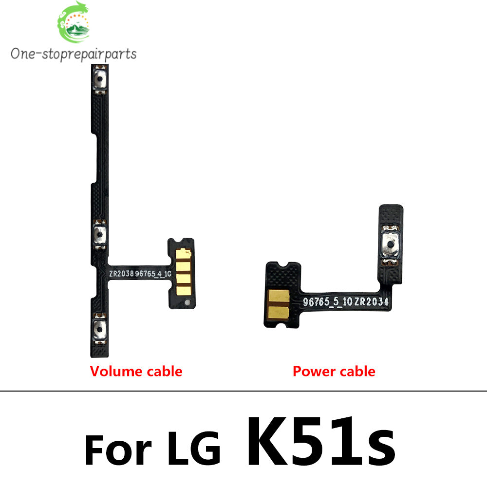 Power Flex Cable ON OFF Switch Button Flex Cable For LG K22 K50s k51 k51s K40 K40s K41s K61 K42 K52 K62 K12 Plus Replacement   LG phone repair parts