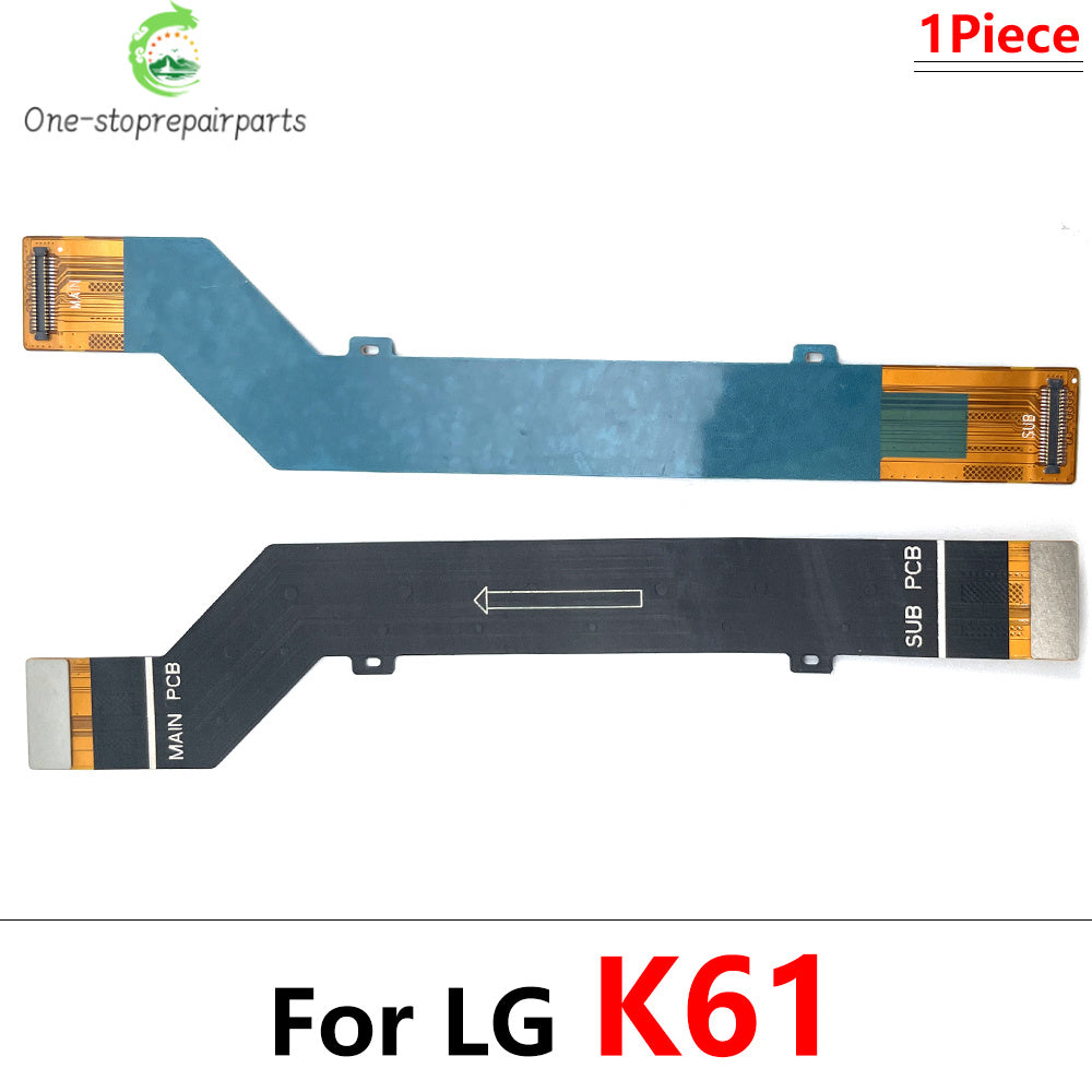 New For LG K22 K41s K42 K50s K51 K51s K52 K61 K62 K92 Power Mainboard Main Board Motherboard Connector Flex Cable LG phone repair parts