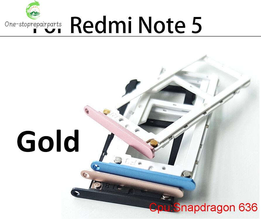 New SIM Card Tray Slot Holder For Xiaomi Redmi Note 5 6 8 7 Pro Replacement Parts  Xiaomi  Xiao mi phone repair parts