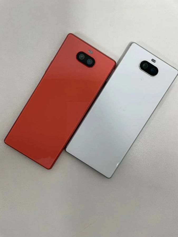 Original Back Cover For For Sony Xperia 8 Back Battery Cover Housing Door Rear Case With Camera Lens Replacement Parts Sony phone repair parts