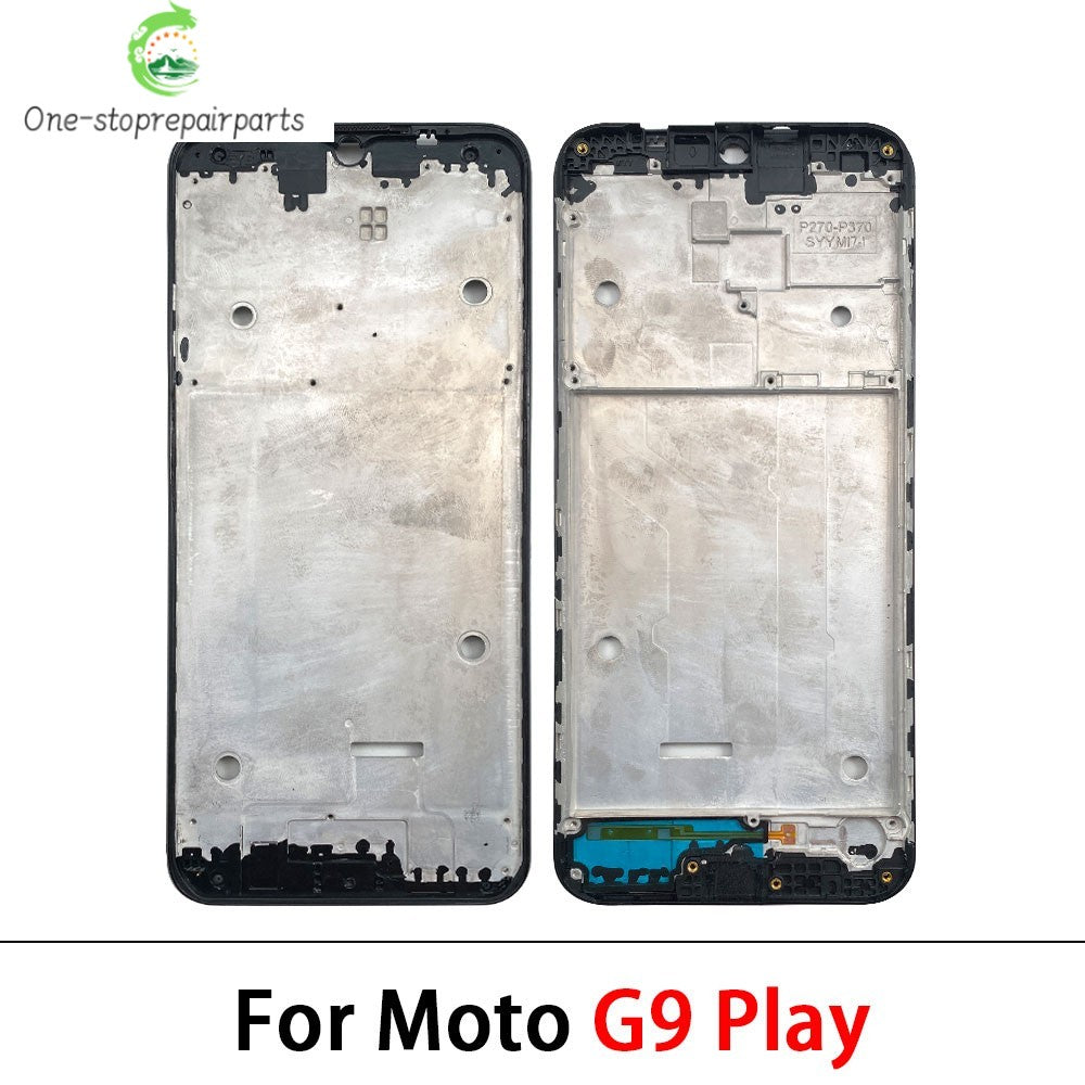New Front Housing LCD Display Bezel Middle Frame For Motorola Moto G8 G9 Play Plus Power Lite Motorola phone repair parts