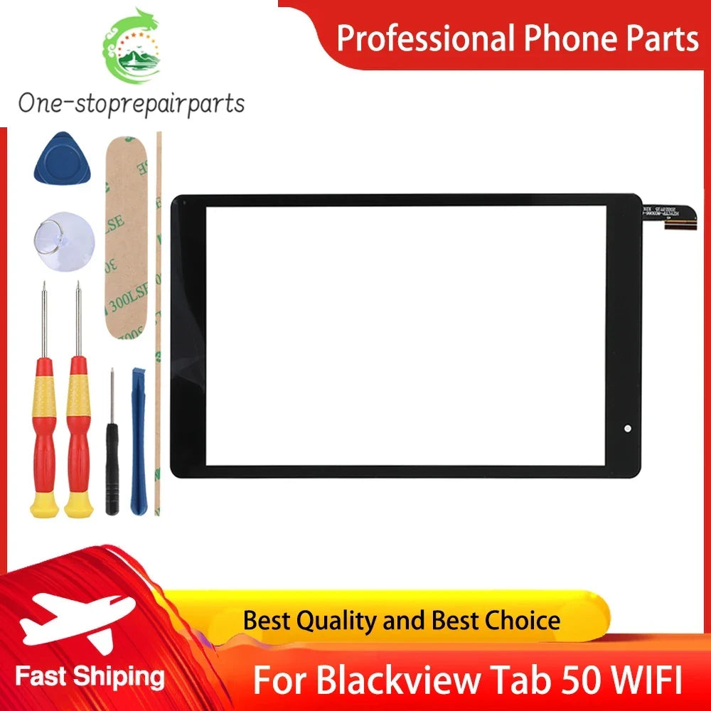 For Blackview Tab 5 Tab 50 WIFI Tab 50 Kids LCD Display Touch Screen Digitizer With Frame Assembly Replacement Free Tools Blackview phone repair parts