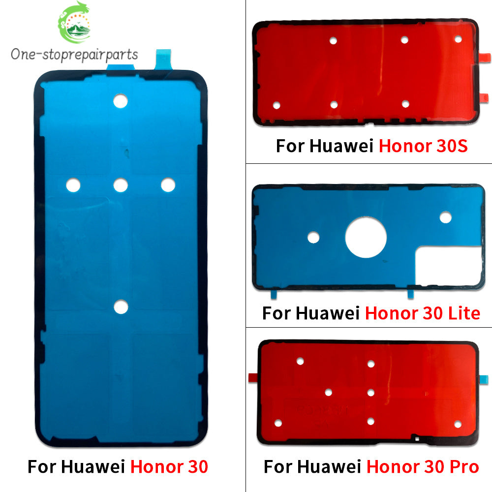 New Adhesive Sticker Back Housing Battery Cover Tape Waterproof For Huawei Honor 9 10 20 30 30s 50 Pro Lite Huawei phone repair parts