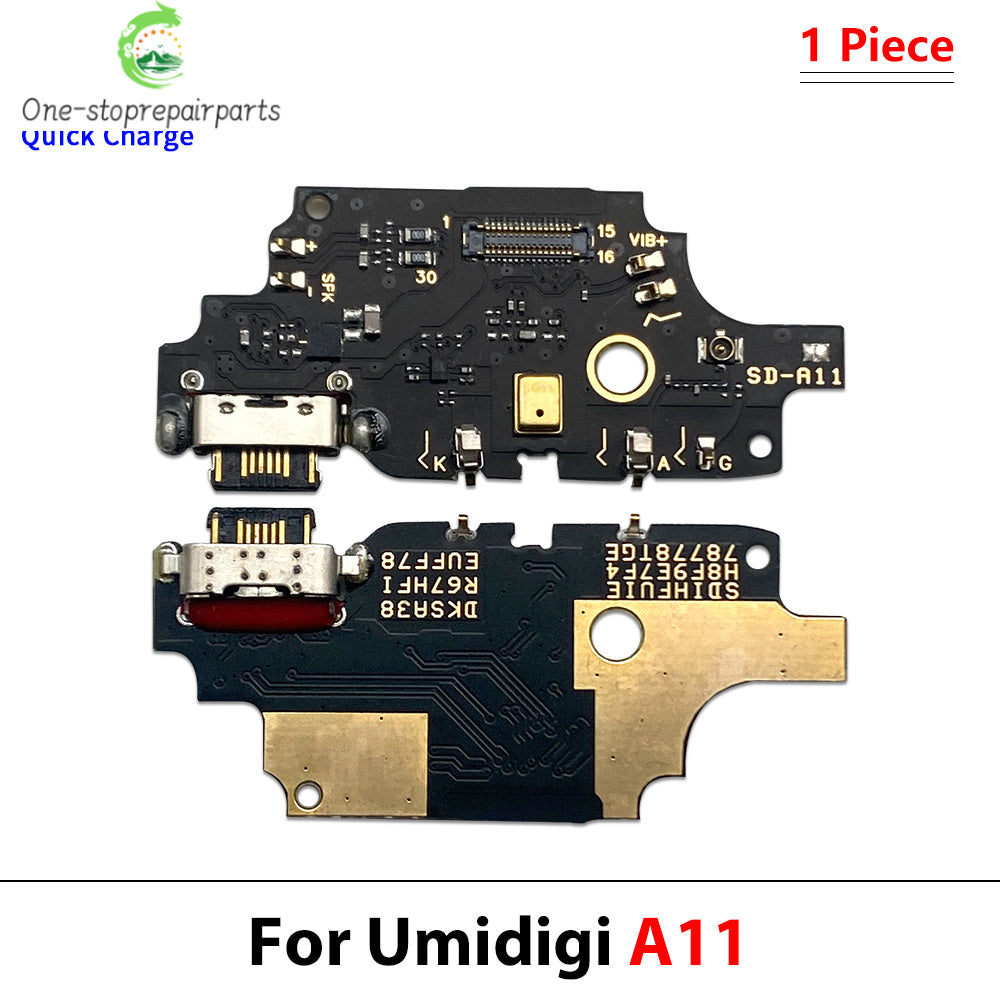 Dock Connector USB Charger Charging Board Port Flex Cable For Umidigi A7 A7s A9 A11 Bison X10 Pro G9 Power 5 A13 A15 F3 G1 G100 Umidigi phone repair parts