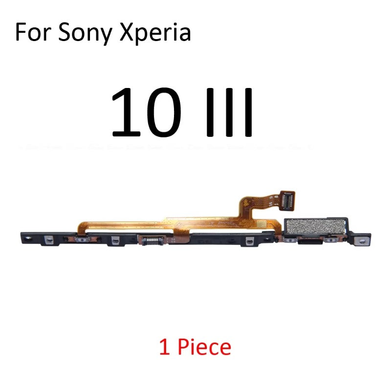 Switch Power ON OFF Key Mute Silent Volume Button Ribbon Flex Cable Parts For Sony Xperia Pro I 10 II III Lite Plus V VI Sony phone repair parts