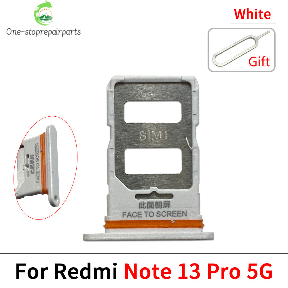New For Xiaomi Redmi Note 13 Pro Plus 4G 5G SIM Card Tray Slot Holder Adapter Accessories  Xiaomi  Xiao mi phone repair parts