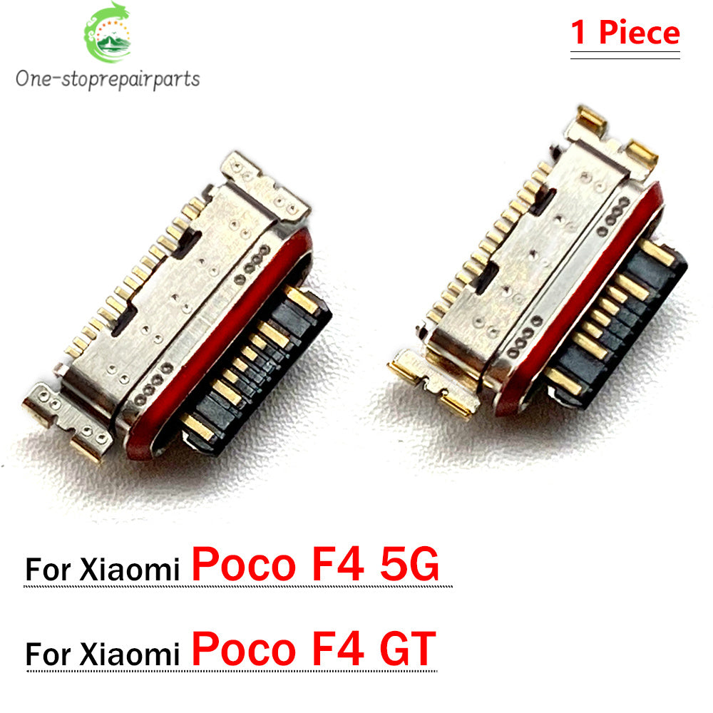 10Pcs, Micro USB Jack Charging Socket Charger Port Plug Dock Connector For Xiaomi Poco X3 X4 X5 M4 M5 F2 F4 F5 Pro GT 4G 5G  Xiaomi  Xiao mi phone repair parts