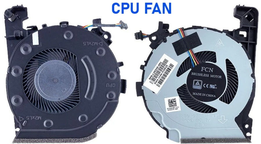 Cooler Fan For HP Pavilion Gaming 15-CX 15-cx0000 15-CX0068TX CX0061TX TPN-C133 CPU GPU Cooling Fan Heatsink Fans Cooler XRF501105PR0T XRF481305M60 HP Laptop repair parts