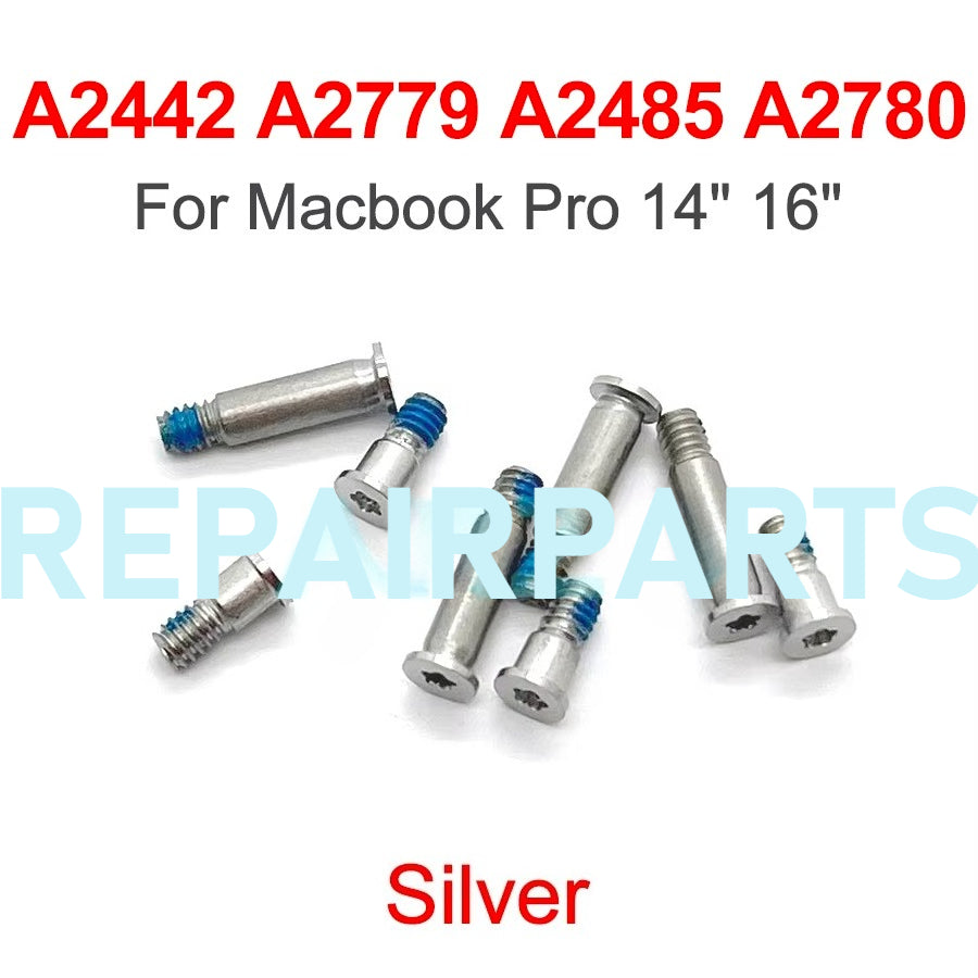 New Computer Case Cover Bottom Back Screws For MacBook Pro Air A1278 A1398 A1466 A1502 A1706 A1707 A1708 A1932 A2141 A2442 A2485 Macbook repair parts
