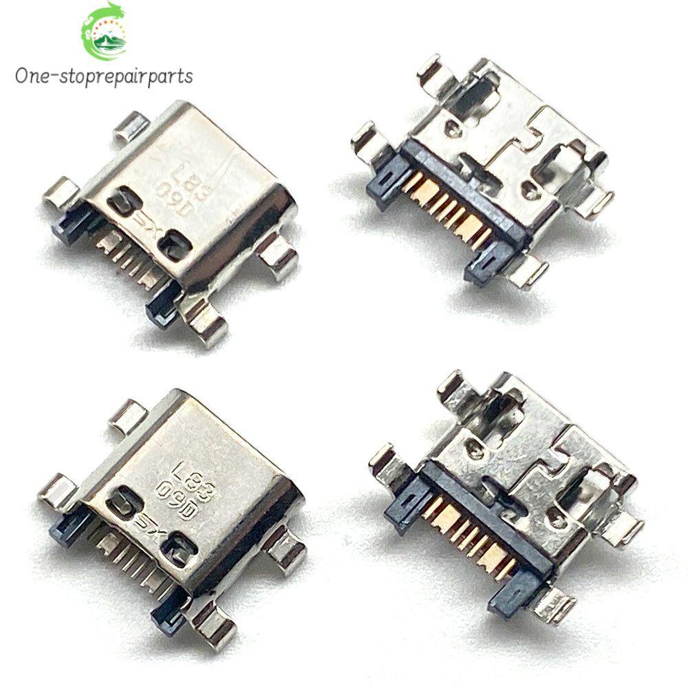 100Pcs, USB charge connector For Samsung J1 J2 J3 J5 J7 metal Prime G530 g532 j510 j710 G570 G610 charging port socket Samsung phone repair parts