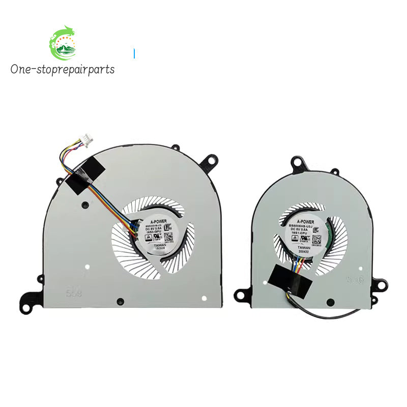 NEW ORIGINAL Laptop CPU GPU Cooling Fan For MSI Modern PS63 8RC 8M MS-16S1 16S3 MSI laptop repair parts