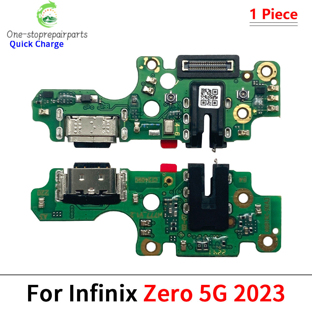 USB Charger Charging Dock Port Connector Flex Cable For infinix Zero 20 30 8 8i X Pro Neo 5G 2023 X6821 X6731 X6810  X6811  infinix phone repair parts