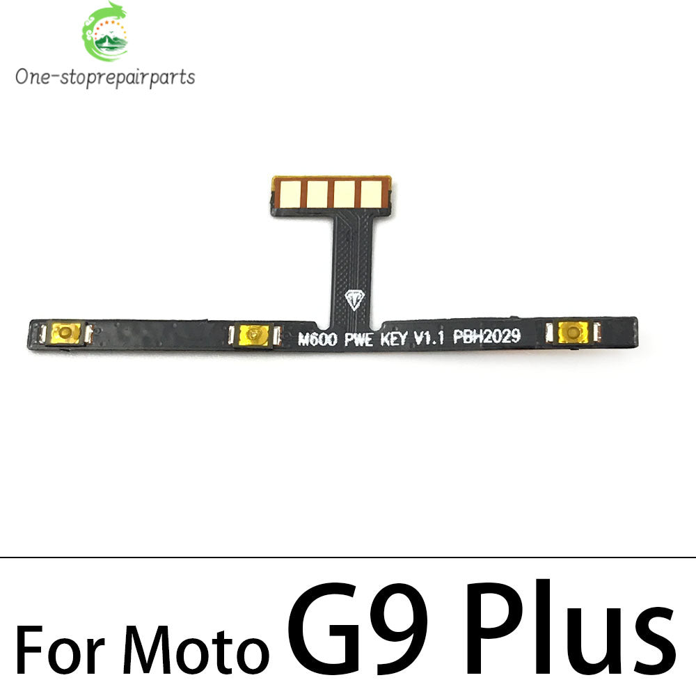 Power On Off Volume Button Flex Cable For Motorola Moto G5 G5s G6 G4 G8 G7 G9 Plus Play Power Lite Motorola phone repair parts