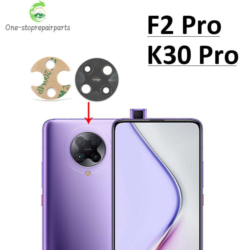 2 Pcs Rear Back Camera Glass Lens Cover For Xiaomi Mi Poco F3 X3 X4 M4 M3 NFC F2 Pro F1 F4 4G 5G Replacement Parts Xiaomi  Xiao mi phone repair parts