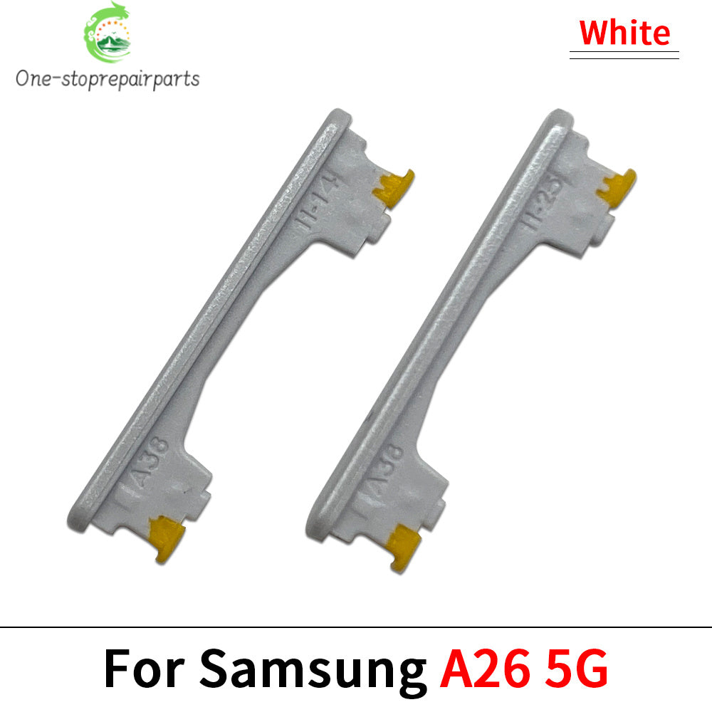New For Samsung A06 A16 A26 A36 4G 5G Side Key Power and Volume Button Replacement Parts Samsung phone repair parts