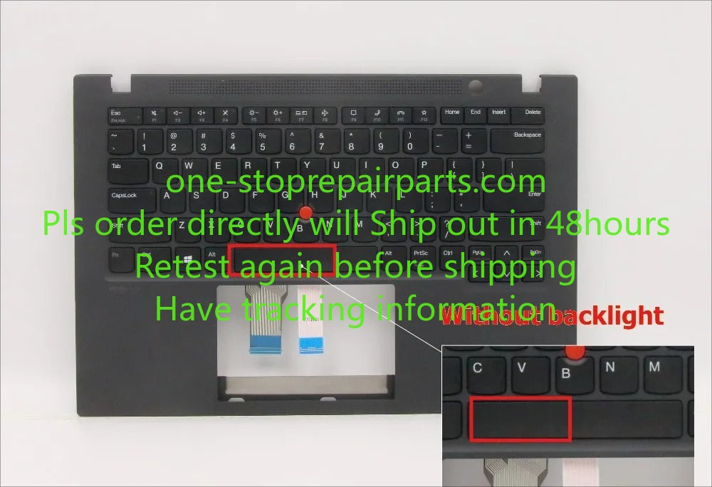 Upper case for Thinkpad T14S Gen2 topcase palmrest C-Cover keyboard WWAN WLAN 5M11F24560 5M11A37563 5M11A37252 US backlight
