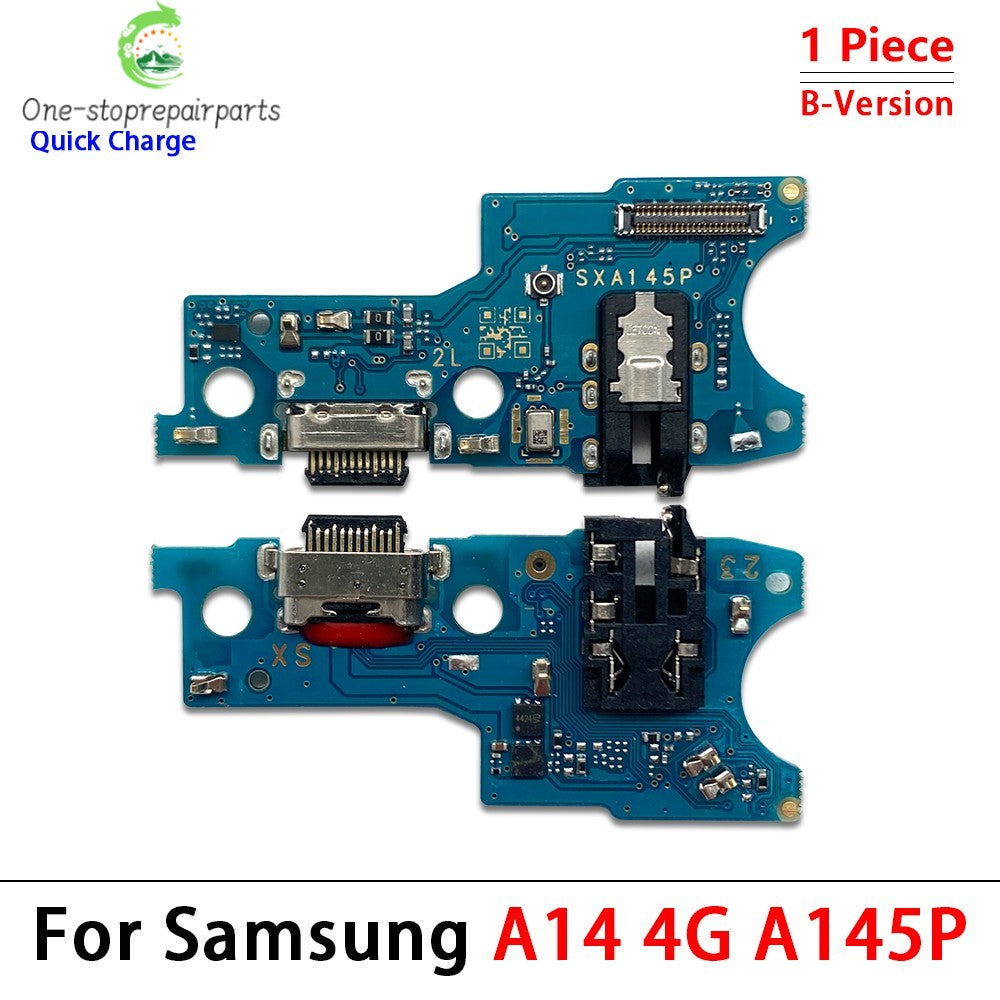 For Samsung A13 A23 A33 A53 A52 A72 A14 A24 A34 A54 4G 5G USB Charging Port Dock Charger Connector Board With Micro Flex Cable Samsung phone repair parts