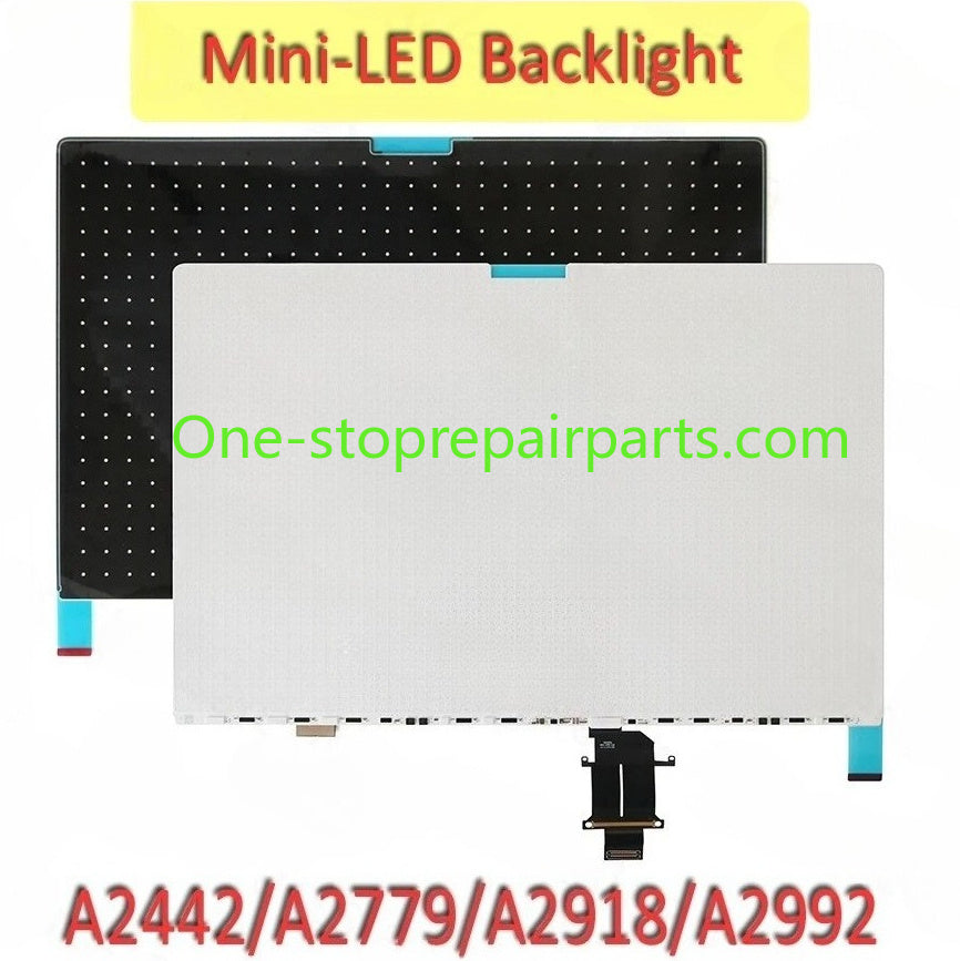 New A2485 A2780 A2991 Mini LED LCD Backlit Screen Display Backlight Board for MacBook Pro 16" M1 M2 M3 2021 2023 Macbook repair parts