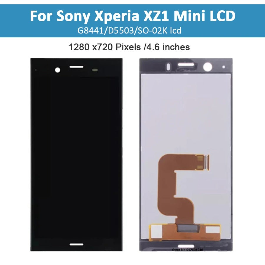 4.6" LCD Screen For SONY Xperia XZ1 Compact Display For SONY XPERIA XZ1 Mini Original LCD G8441 G8442 LCD Replacement With Tools Sony phone repair parts