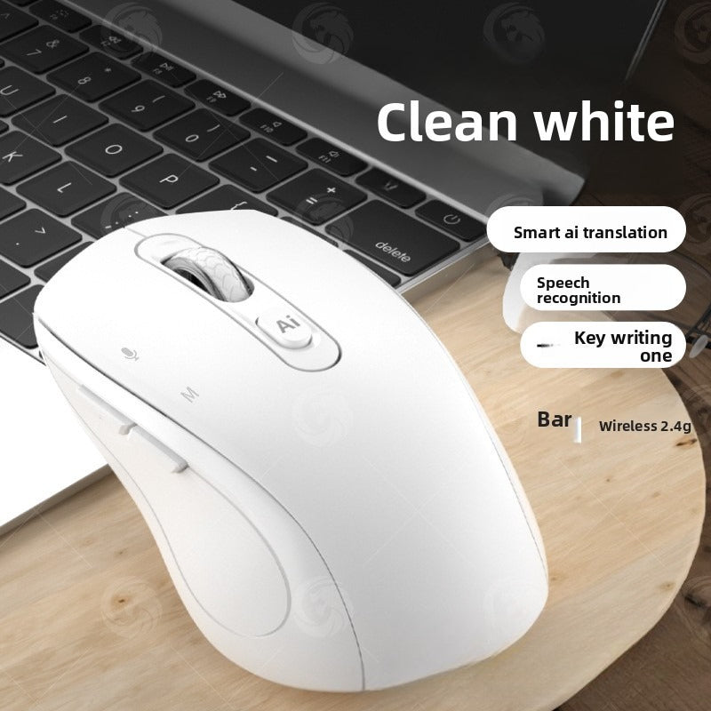 Source Type-C charging port AI voice metal roller dual-mode charging wireless Bluetooth 2.4G mouse