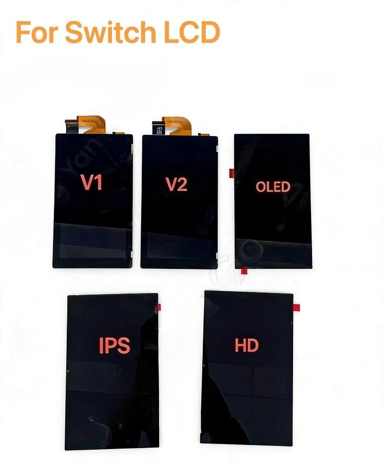 Original Replacement LCD For NSwitch V1 V2 LCD Screen Display Digitizer with Touch Assembled For Switch NS Console For Steam For Game console repair parts