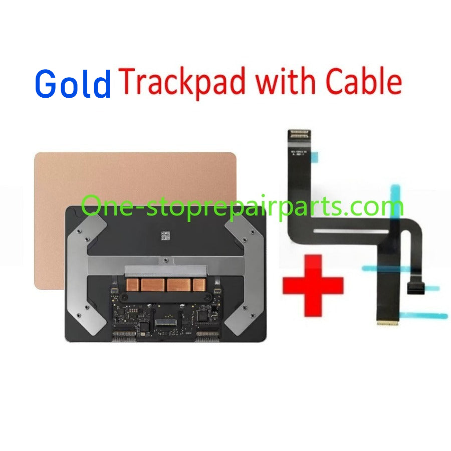 New A2337 Touchpad Trackpad With Cable for Macbook Air 13.3'' M1 A2337 Trackpad Late 2020 Year Gold Grey Silver Color Macbook repair parts