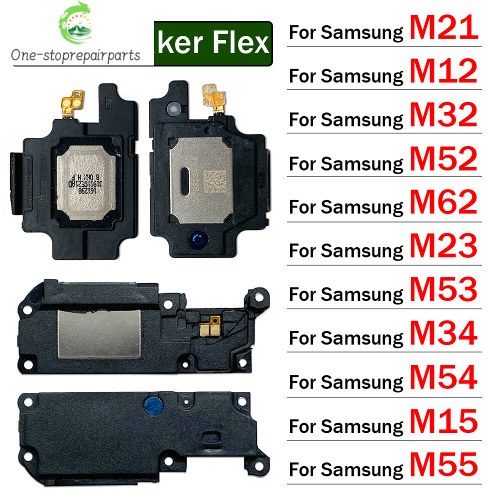 New Loud Speaker Buzzer Ringer For Samsung M21 M12 M32 M52 M62 M23 M53 M34 M54 M15 M55 Replacement Accessories Parts Samsung phone repair parts