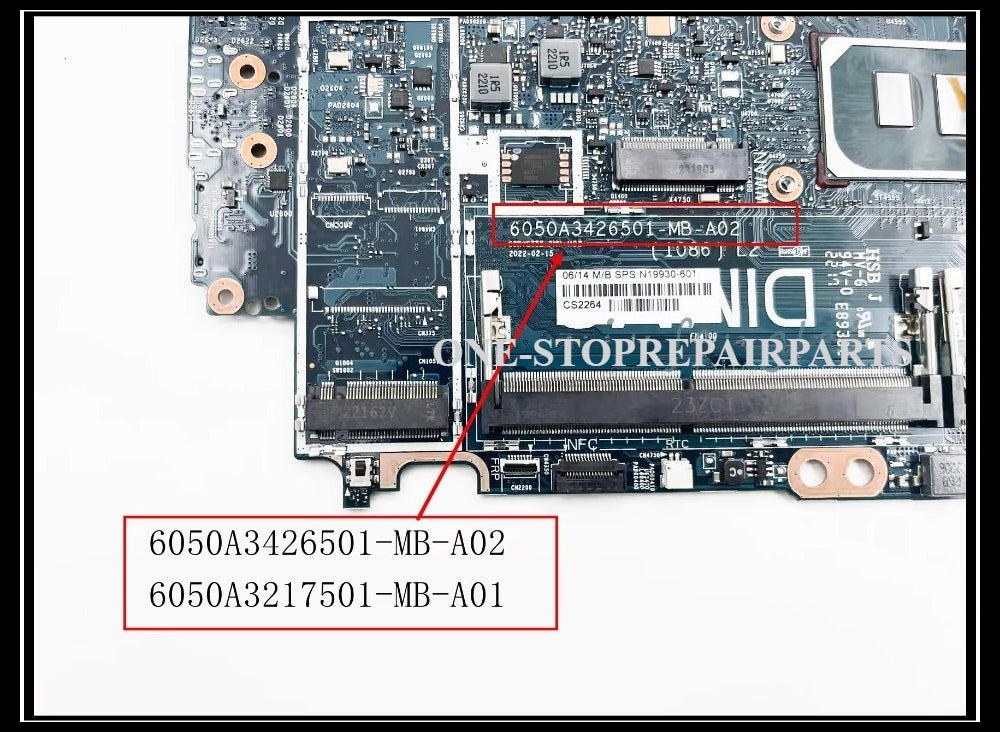 For HP EliteBook 840 G8/830 G8 Laptop Motherboard With I5/I7 11th Gen CPU DDR4  6050A3217501-MB-A01 6050A3426501 100% Test Work HP laptop repair parts