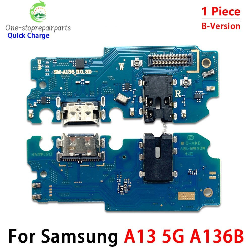 50Pcs, New For Samsung A13 A23 A33 A53 A14 A24 A34 A54 4G 5G USB Charge Port Jack Dock Connector Charging Board Flex Cable Samsung phone repair parts