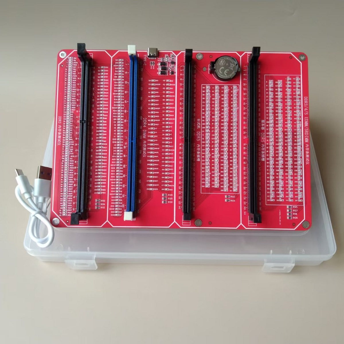 Desktop DDR3/4/5 Server, Memory Stick Tester Computer Detection Tools Troubleshooting USB Powered Laptop Computer PC repair tools