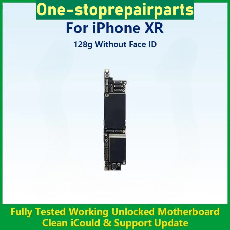 Fully Tested 100%Working Mainboard For iPhone XS Max Cleaned iCloud And Unlocked For XR Motherboard No Repair Support Update iPhone phone repair parts
