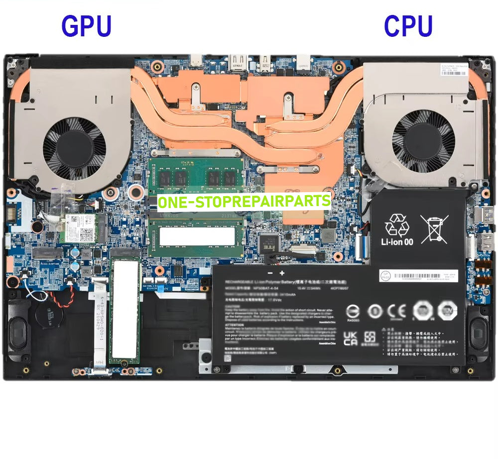 Gaming Laptop Cooling CPU GPU Fan For Gigabyte G5 KF KE GE MF G5KF G5KE G5GE G5MF 2023 FPP6 DFS5K22305283Q FPP7 DFS5L32G16486P Gigabyte laptop repair parts
