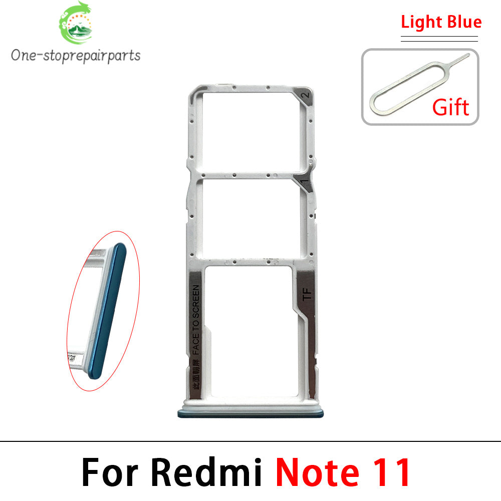 SIM Card Tray Slot Holder Adapter Accessories For Xiaomi Redmi Note 11 11s Pro Plus 4G 5G  Xiaomi  Xiao mi phone repair parts