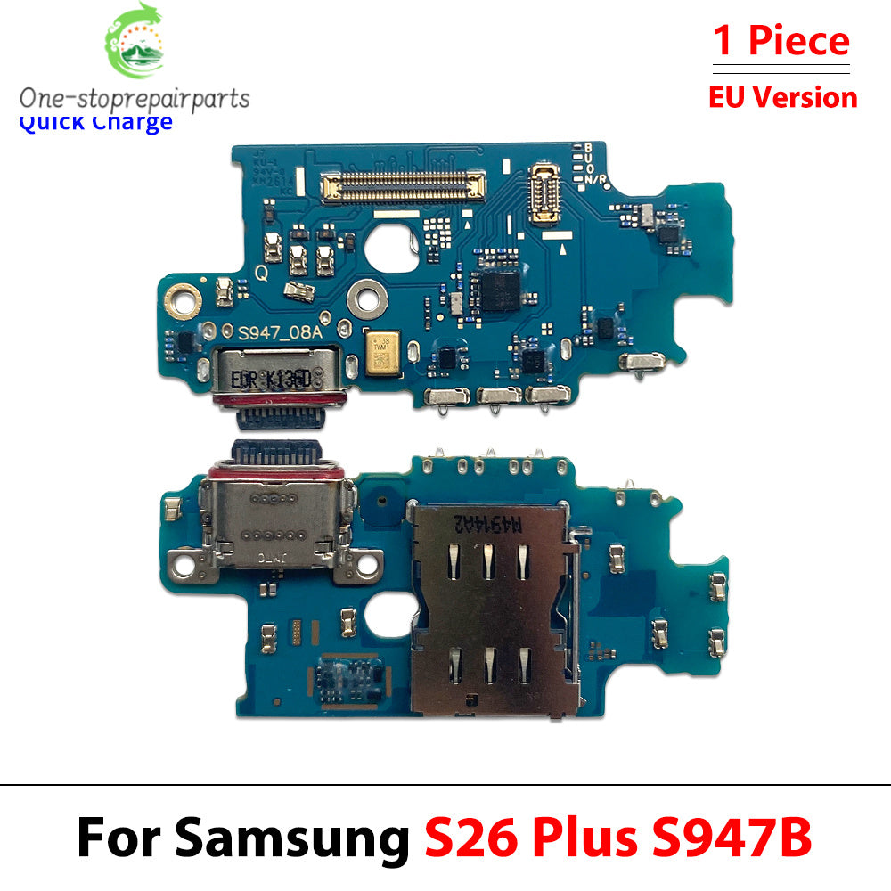 USB Charger Charging Dock Port Connector Flex Cable For Samsung S23 S24 S25 S26 Plus Ultra Fe Edge 5G S931B S936B S938B S928B Samsung phone repair parts